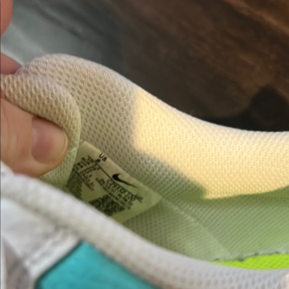 Nike White and Blue Athletic Shoes - Picture 7 of 7